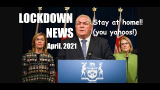 Toronto Lockdown News April 2021 Day02 of \