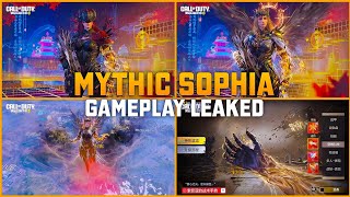 Mythic Sophia Gameplay Leaked | CoDMobile Leaks Season 1