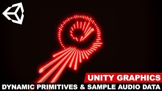 Unity3d Graphics - Creating Dynamic Primitives, Spectrum Audio Data, and Post-Processing Effects