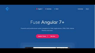 Fuse Angular Themeforest | Material Design Admin Dashboard