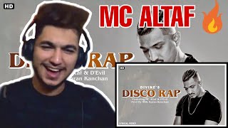 Disco Rap Lyrics - Divine Ft. MC Altaf l, D'Evil | Punya Paap  | REACTION | PROFESSIONAL MAGNET |