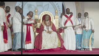 The Moment the 21st Olu of Warri was crowned