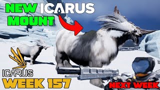 Icarus Week 157 Update! NEW Shaggy Zebra Mount, AI Improvements, \u0026 NEW T4 Weapon Next Week!