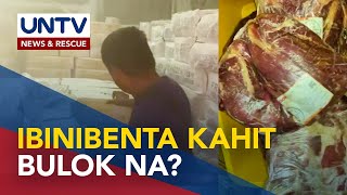 Nasa 300 kilo ng expired na imported frozen meat at isda, nadiskubre sa isang cold storage facility