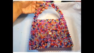 How to make a beaded handbag