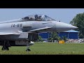 PACIFIC SKIES 2024 Typhoon & Rafale Fighter Jet at Subang Airport, Malaysia.