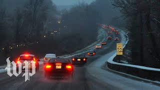 Wintry mix could cause a tricky commute for D.C. region on Wednesday