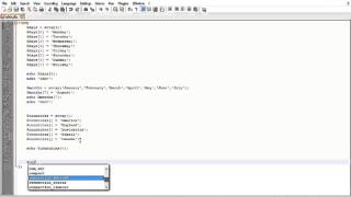 PHP With Bootstrap3 Tutorial | Array Identifier on PHP part 33