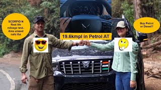 Scorpio N mileage Test in real life 🔥 Aisa Umeed nahi tha - 19 kmpl Mileage wali 4x4 SUV | Petrol AT