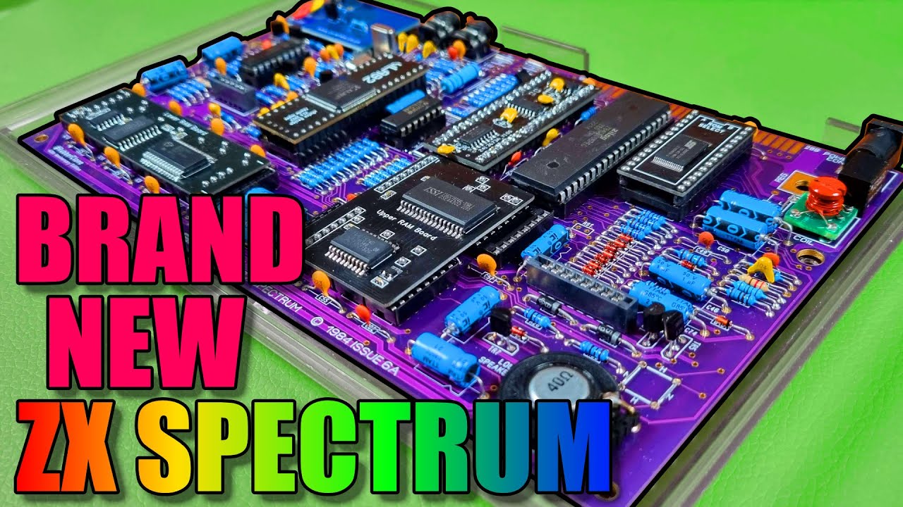 Building A New Zx Spectrum All New Components Youtube
