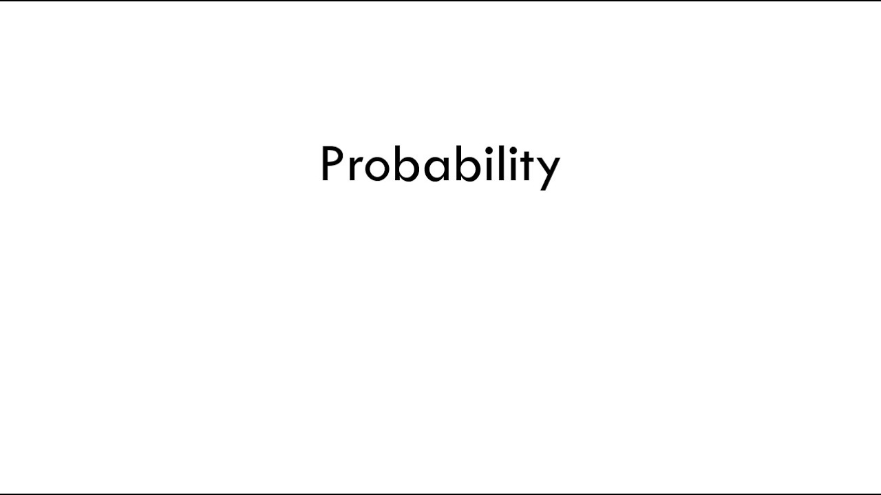 Probability Of Events: Union And Intersection - YouTube