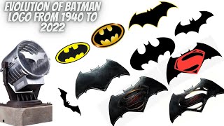 Evolution of batman symbol | Evolution of batman logo | Batman logos through the years | Batman