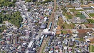 Google Earth　小机駅（神奈川県）　こづくえ　横浜線