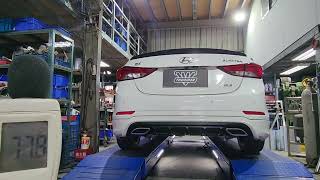 雷力 2016 ELANTRA 1.8 NA 低調版單桶單出超跑尾段 | THUNDER Muffler SC type