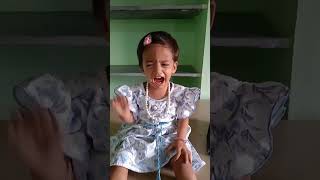 అలిగావా చిట్టి చిలక #my daughter angry face 😠😠😠😠#ytshorts #trendingshorts #viral