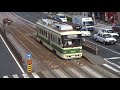 広島電鉄　800形803号車　本川町電停付近にて　20180603