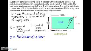 Optimization: Example 7