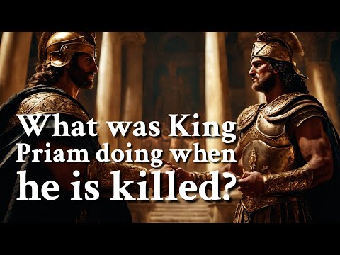 Why does neoptolemus kill Priam?