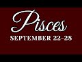 Financial abundance and prosperity are coming your way..♓️PISCES🔮 September 22-28, 2024 🌈