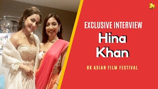 Exclusive Interview with Hina Khan | Acting, Cannes \u0026 More | UKAFF Closing Ceremony | Popcorn Pixel