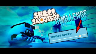 1,000 SENSITIVTY CHALLENGE! | Shell Shockers Challenge