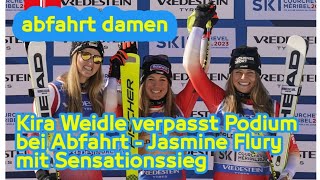 Abfahrt Damen | Flury gewann WM-Abfahrt - Silber für Ortlieb. ski wm