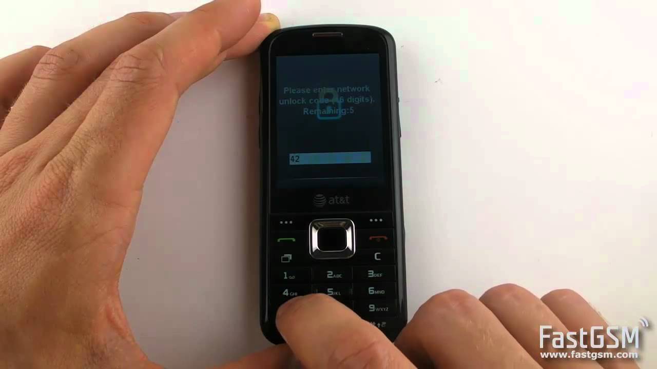 How To Unlock AT&T F160 Instructions - YouTube