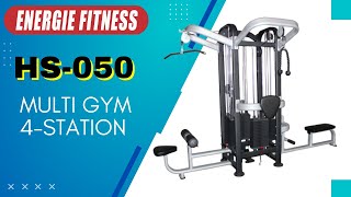 Get multiple exercises with Multi Station Equipment for Gym/Home | Energie Fitness| HS 050