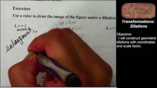 Episode 13: Dilation How To Construct Enlargement