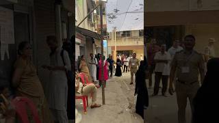 Mumbra Voting Day For Election 2024 Mumbra Devi Road short video | #shorts #ytshorts