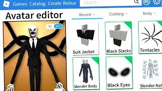 roblox codes slenderman account making