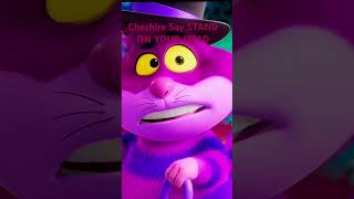 Cheshire Say STAND ON YOUR HEAD #disneyjunior #cheshirecat #aliceinwonderland #disney
