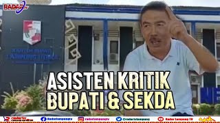 Bupati \u0026 Sekda Disentil Bawahan