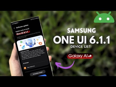 ¡Lista de dispositivos y características de Samsung One Ui 6.1.1!