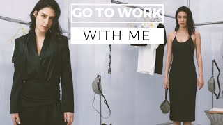 A day of a model + go to work with me//跟我工作的一天