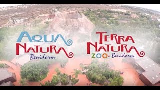 Terra Natura y Aqua Natura Benidorm a vista de drone