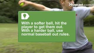 How to Play Baseball with Three People