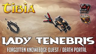 MOCNA DAMA - Tibia - Lady Tenebris Boss - WSZYSTKO O THAIS BOSSIE - DEATH PORTAL