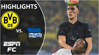🚨 HIGH FLYING BVB 🚨 Borussia Dortmund vs. Hertha Berlin | Bundesliga Highlights | ESPN FC