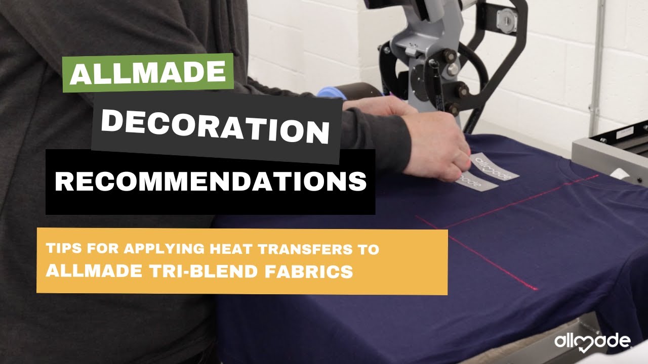 Allmade Decoration Recommendations Tips For Applying Heat Transfers To