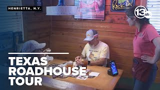 Couple working to visit every Texas Roadhouse location in America