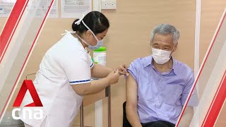 COVID-19: Singapore PM Lee Hsien Loong receives first dose of Pfizer-BioNTech vaccine