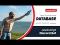 How to create a javascript Discord bot with an Open Source NoSQL database