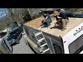 time lapse rv roof replacement go pro hero 5