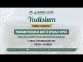 Yudisium Program Pendidikan Dokter Spesialis (PPDS) FK Unand Periode I Tahun 2022