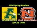 2024 04 28 Amherst vs North Olmsted Spring Bantam