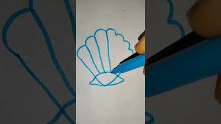 How to Draw Sea shell Easy
