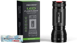 RECHOO High-Powered LED Flashlight S2000 Upgraded Powerful 2000 High Lumens Flashlights Review