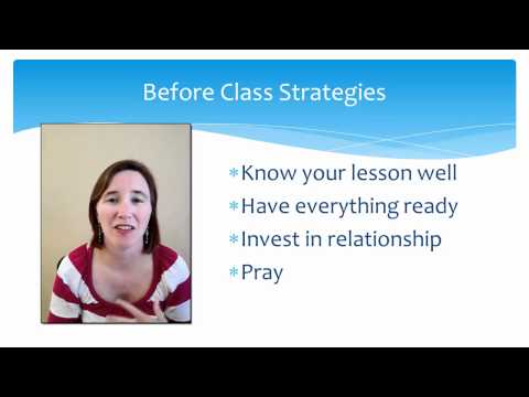 Stopping Problem Behaviors In Children S Ministry