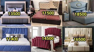 Latest bed headboard design|50 modern branded bed|Bed low price in wood2025